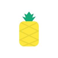 ananas, frukt vektor ikon