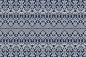 nahtlos geometrisch ethnisch asiatisch orientalisch und Tradition Muster Design zum Textur und Hintergrund. Seide und Stoff Muster Dekoration zum Teppich, thailändisch Kleidung, Verpackung und Hintergrund vektor