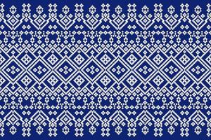 nahtlos geometrisch ethnisch asiatisch orientalisch und Tradition Muster Design zum Textur und Hintergrund. Seide und Stoff Muster Dekoration zum Teppich, thailändisch Kleidung, Verpackung und Hintergrund vektor