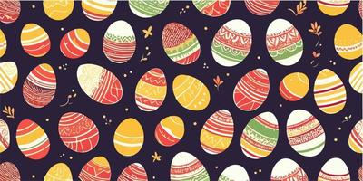 Vektor Illustration von Ostern Ei künstlerisch Design