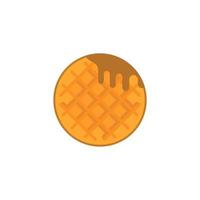 Waffel Symbol Design Vektor Vorlage