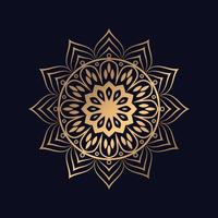 Luxus Mandala Hintergrund Design Vektor Logo Symbol Illustration zum drucken