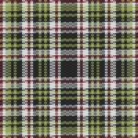 Tartan oder kariertes Halloween-Farbmuster. vektor