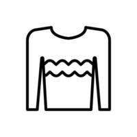Pullover, Kleider Vektor Symbol