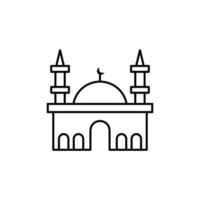 islamisch, Moschee Vektor Symbol