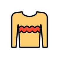 Pullover, Kleider Vektor Symbol