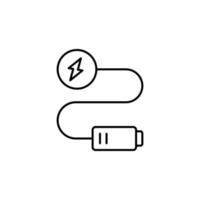 Batterie, Energie Vektor Symbol