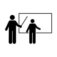 Klasse, Student, Lehren Vektor Symbol