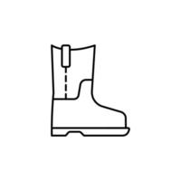 Stiefel, Schuhe Vektor Symbol