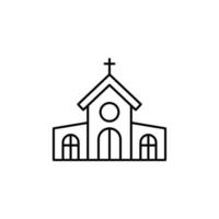 Kirche, heilig, Christentum Vektor Symbol