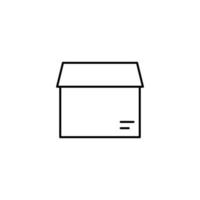 Box geschlossen Vektor Symbol