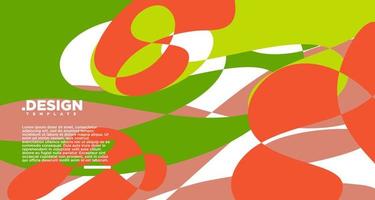 Vektor bunt abstrakt Flüssigkeit und geometrisch Hintergrund, modisch Farben, zum Gruß Karten, Einladung Karten, Banner