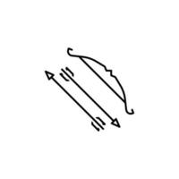 Bogenschütze Vektor Symbol