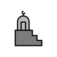 Moschee Ramadan Vektor Symbol