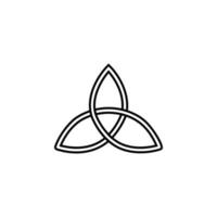 triquetra, magi vektor ikon