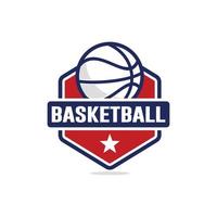 basketboll logotyp design vektor