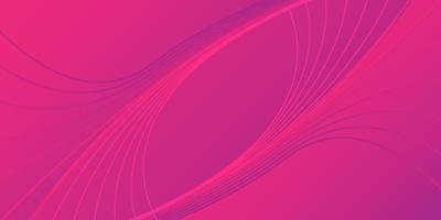 Welle Rosa lila Banner Hintergrund vektor