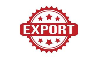 Export Gummi Briefmarke Siegel Vektor