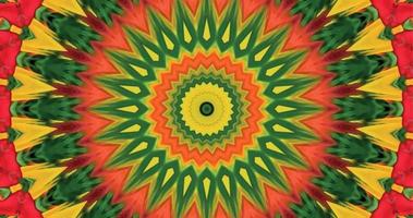 4k Mandala Hintergrund. Animation von geometrisch ethnisch Muster. Arabisch Illustration Ornamente. Hintergrund Kaleidoskop abstrakt. geeignet zum Hintergrund, Mauer Plakate. vektor