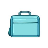 Business-Laptop-Tasche Cartoon-Vektor-Illustration vektor