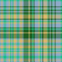 textil- mönster kolla upp. tartan pläd vektor. tyg sömlös textur bakgrund. vektor