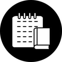 Bibliothek Kalender Vektor Symbol Stil