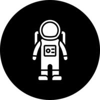astronaut kostym vektor ikon stil