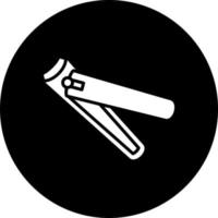 Nagel Clipper Vektor Symbol Stil