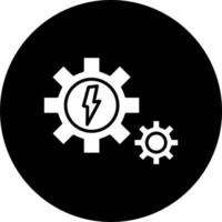 Energie System Vektor Symbol Stil