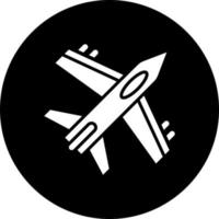 Flugzeug Vektor Symbol Stil