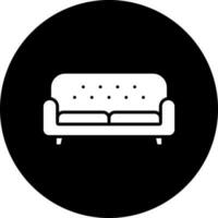 Sofa Vektor Symbol Stil