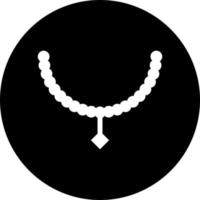 Halskette Vektor Symbol Stil