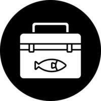 Fisch Kühler Vektor Symbol Stil