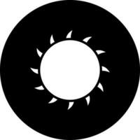 sonnig Vektor Symbol Stil