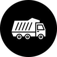 Dump LKW Vektor Symbol Stil