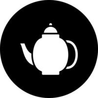 Tee Topf Vektor Symbol Stil