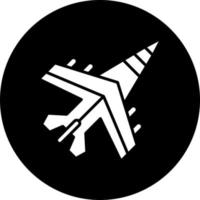 Jet Vektor Symbol Stil