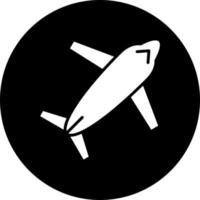 Flugzeug Vektor Symbol Stil