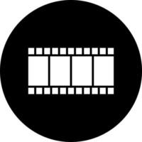 Film Spule Vektor Symbol Stil