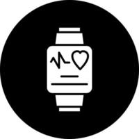 Fitness Tracker Vektor Symbol Stil