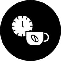 Kaffee brechen Vektor Symbol Stil