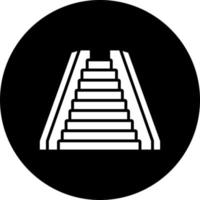 Rolltreppe Vektor Symbol Stil