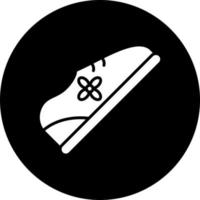 Baby Mädchen Schuhe Vektor Symbol Stil