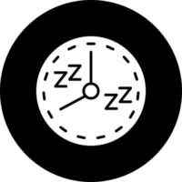 natürlich Schlaf Zeitplan Vektor Symbol Stil