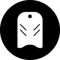 Bodyboarding Vektor Symbol Stil