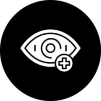 oftalmologi vektor ikon stil