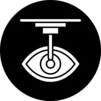 Laser- Vision Korrektur Vektor Symbol Stil