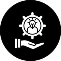 Talent Verwaltung Vektor Symbol Stil