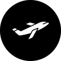 Flugzeug Vektor Symbol Stil