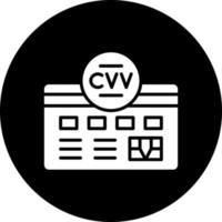 cvv Vektor Symbol Stil